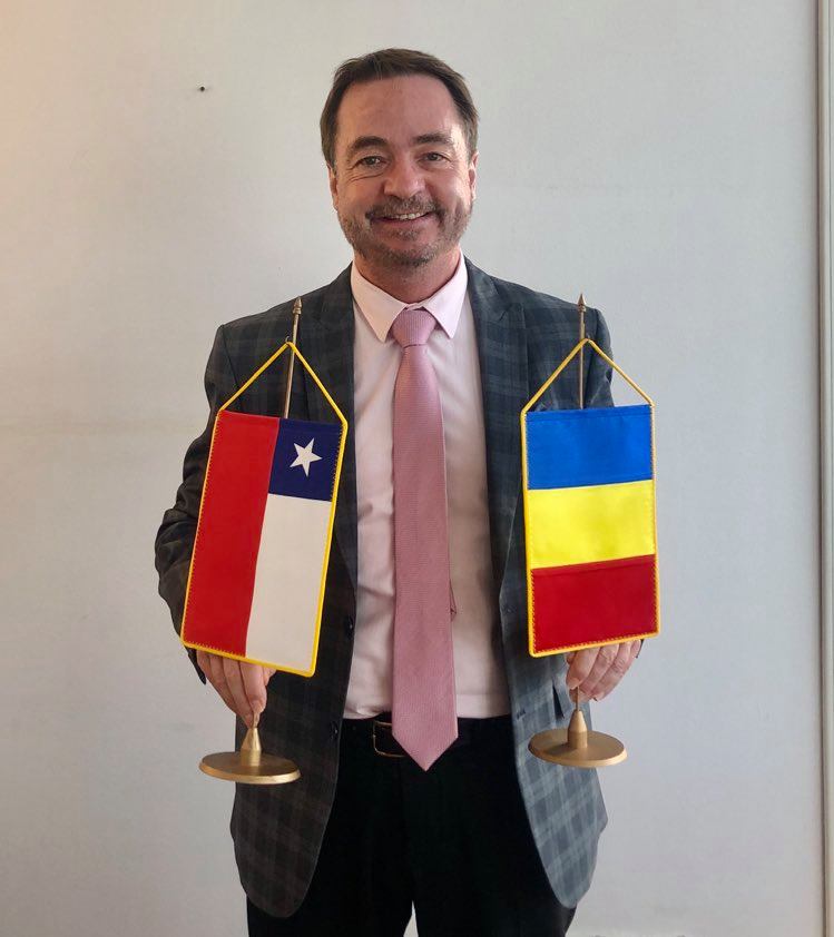 Rodrigo Guzmán Barros termina su misión diplomática en Rumanía