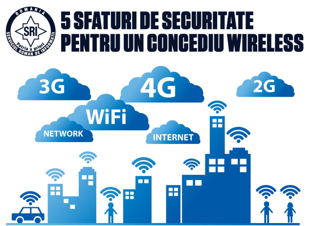 5 sfaturi de securitate pentru un concediu wireless