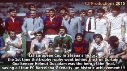 El Steaua – 37 años desde que ganó la Copa de Campeones de Europa.