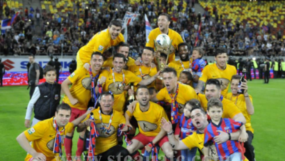 FUSSBALL: Steaua gewinnt 26. Meistertitel
