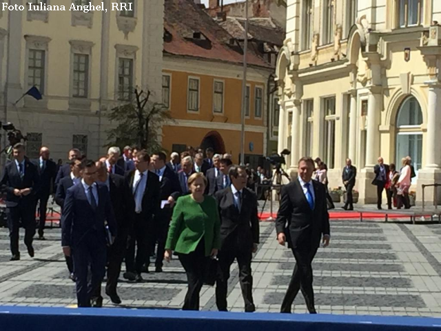 Angajament pentru Europa, reînoit la Sibiu