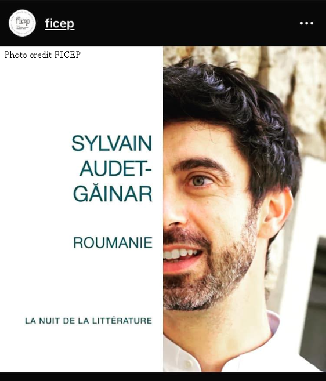 L’écrivain Sylvain Audet Gainar