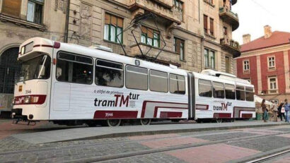 Un petit tour au tramway à travers la ville de Timişoara