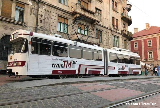 Un petit tour au tramway à travers la ville de Timişoara
