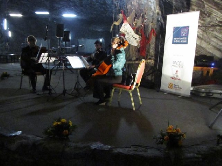 Musikaufführungen in den Salzbergwerken Rumäniens
