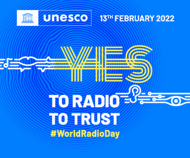 Dzuua Mondială a Radioului 2022 – Tema a edițil’ei: „Radio și încreadire”