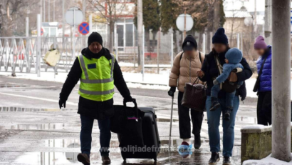 Peste 16.600 de cetăţeni ucraineni au intrat în România, sâmbătă
