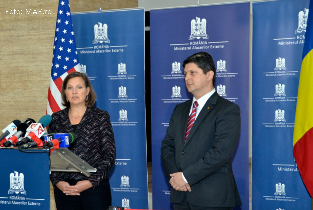 Victoria Nuland, stellvertretende US-Außenministerin, unternimmt Rumänienbesuch