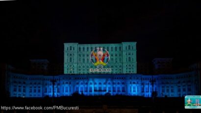 Spectacol 3D video mapping şi ‘dans’ al fântânilor urbane