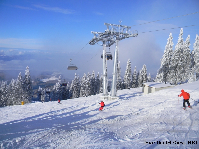 Schi la Poiana Brașov
