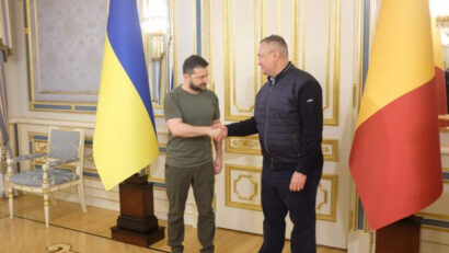 Stippvisite in Kiew: Rumänien sichert Ukraine volle Unterstützung zu