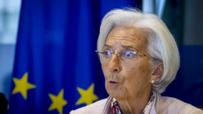 Christine Lagarde, președinta BCE (foto: Copyright: © European Union 2023 - Source : EP /Photographer: Jan VAN DE VEL)