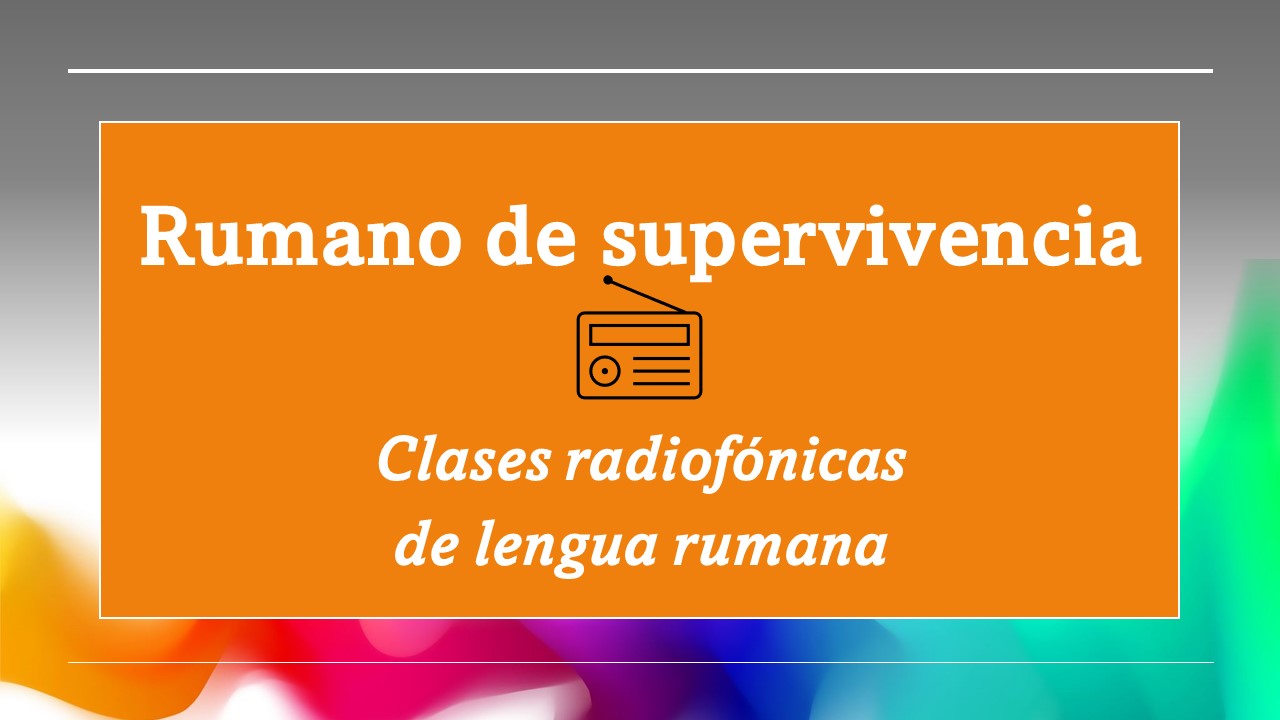 Clases de lengua rumana para hispanohablantes. Copyright foto: Gabriela Ristea