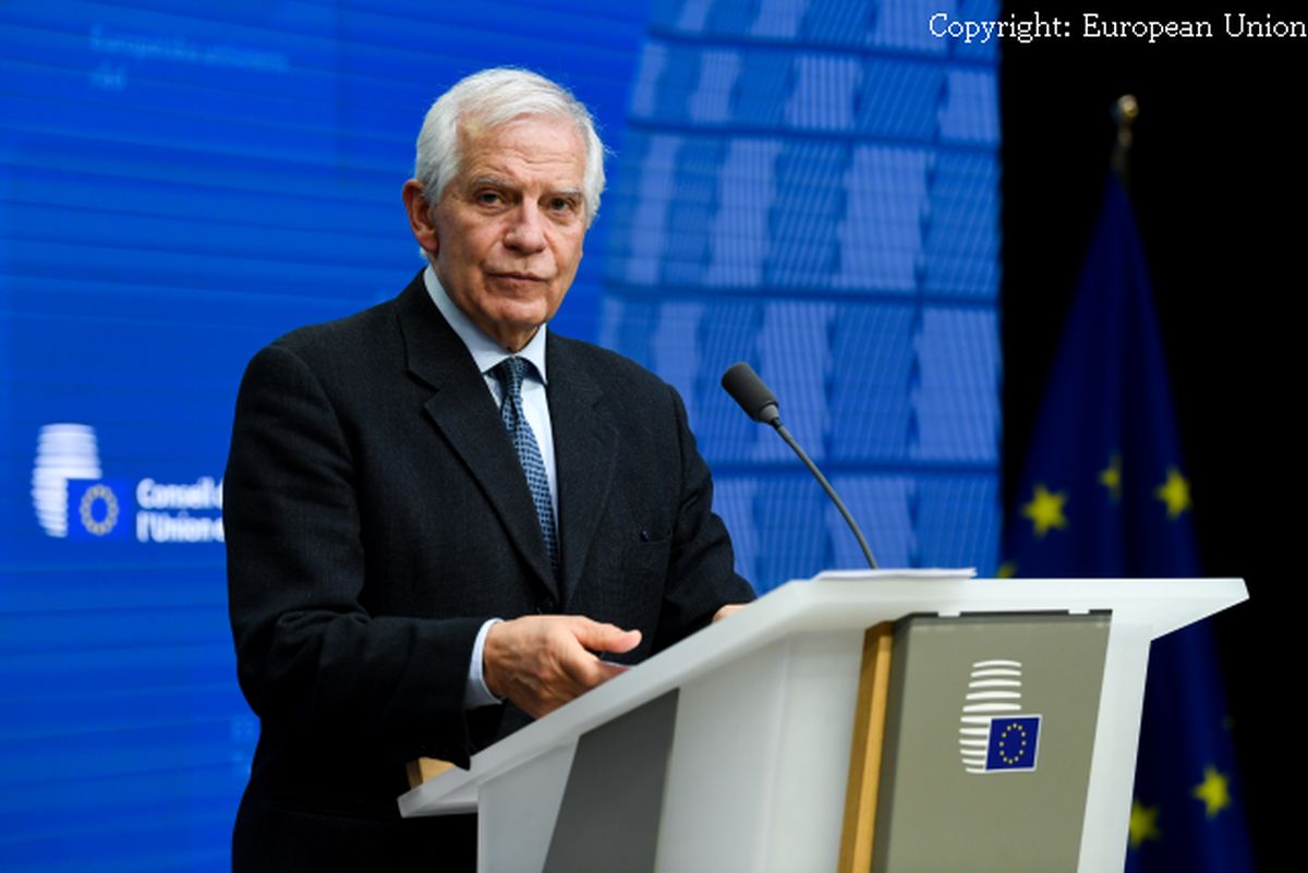 Şeful diplomaţiei europene, Josep Borrell (foto: Copyright European Union)