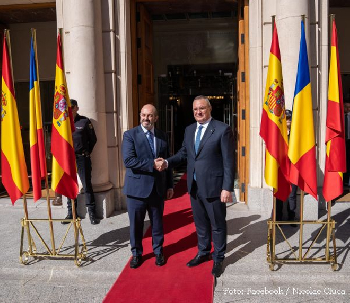 Nicolae Ciucă, Pedro Rollan Ojeda