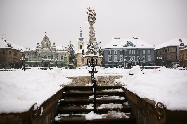Timişoara, un hiver d’Europe centrale