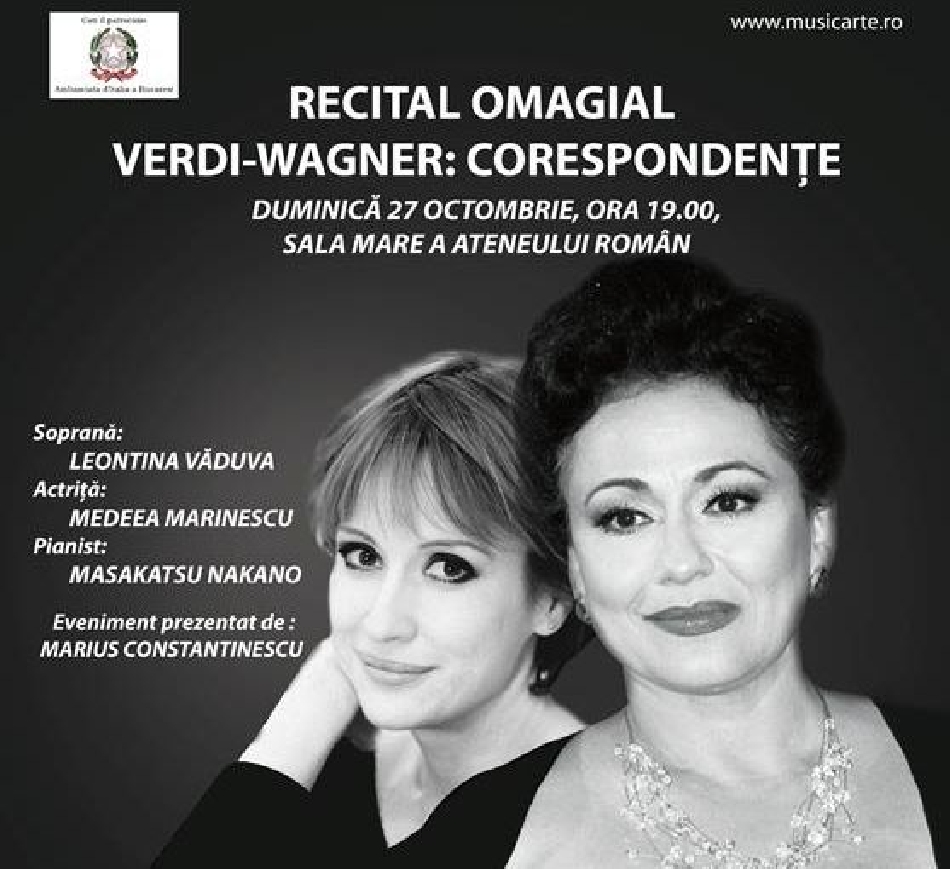 Recital Verdi – Wagner a Bucarest Recital Verdi – Wagner a Bucarest