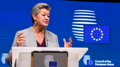 Comisarul european pentru afaceri interne, Ylva Johansson (foto Copyright: European Union)
