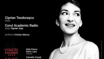 Callas 100 – concert de gală la Sala Radio