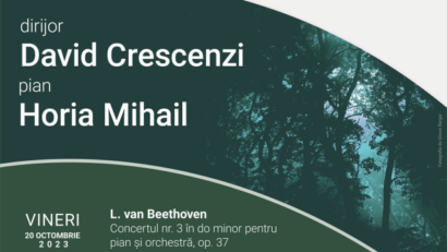 Concertul nr. 3 pentru pian și orchestră – Beethoven, la Sala Radio