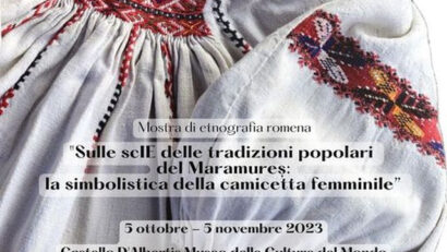 La “ie”, camicetta tradizionale romena, in mostra al Castello D’Albertis di Genova
