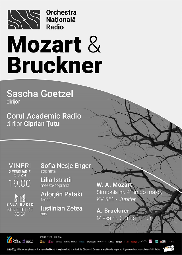 Călătorie în Viena imperială – Bicentenarul Bruckner la Sala Radio