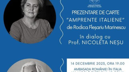 Serate a Casa dell’Ambasciata di Romania in Italia con Rodica Fleșariu Marinescu