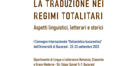 La traduzione nei regimi totalitari, convegno internazionale a Bucarest