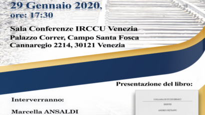 Giorno della Memoria: L’immagine dell’ebreo, il libro di Andrei Oişteanu presentato a Venezia
