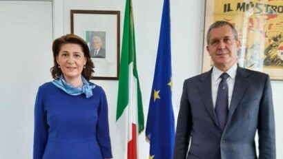 Incontro dell’Ambasciatore Gabriela Dancău con il Sottosegretario agli Esteri Benedetto Della Vedova