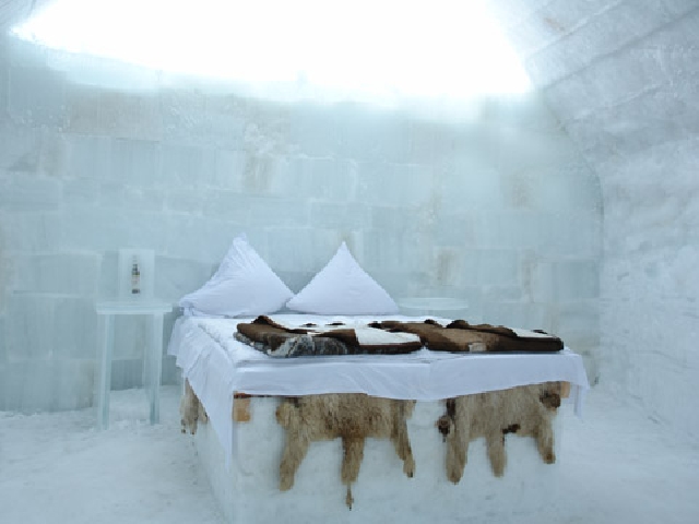 Bâlea-See: Eishotel mehrere Monate Hauptattraktion