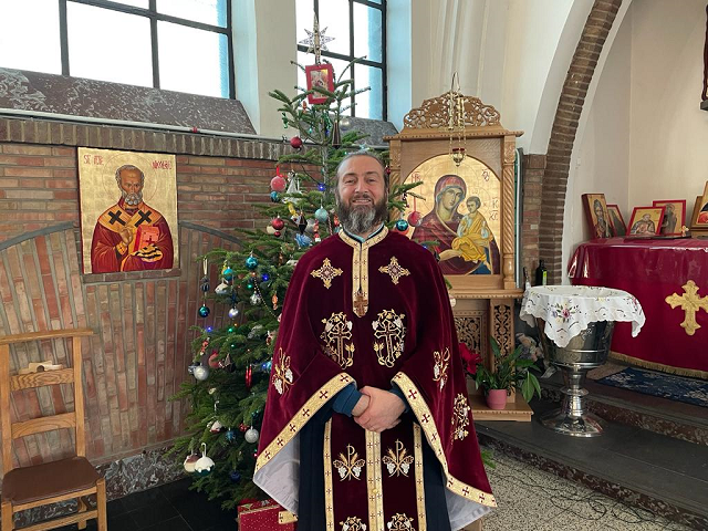 Preot Bogdan Vlaicu din Belgia