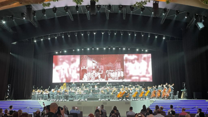 2022年2 月5日：首都歌剧院交响乐团在“迪拜2020年世博会”隆重演出