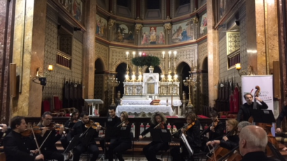 Matteo Fedeli e Solo d’Archi Ensemble, Concerto di Natale a Bucarest