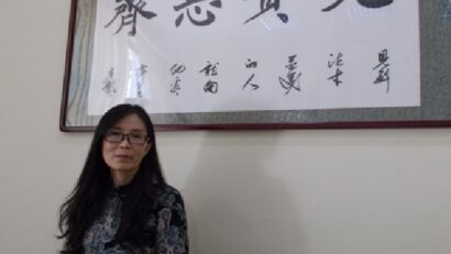 2018年8月17日：布大孔子学院的汉语老师崔玉玮