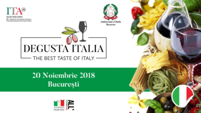 Settimana Cucina nel Mondo: Degusta Italia a Bucarest
