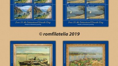 « Le Danube dans la peinture roumaine » – une nouvelle collection de timbres
