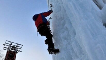 Arrampicata su ghiaccio a Busteni