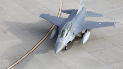 Erste niederländische F-16 am EFTC eingetroffen