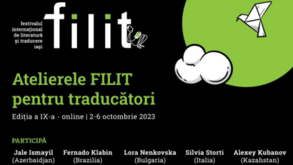 The translator Lora Nenkovska, a guest at the FILIT workshops