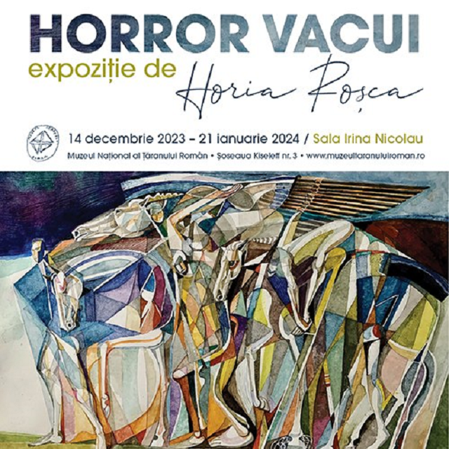 Expoziția „Horror Vacui” de Horia Roșca la Muzeul Național al Țăranului Român