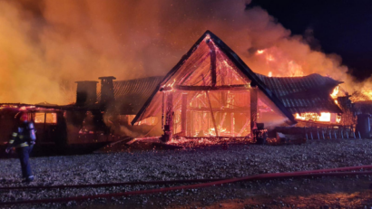 Incendiu cu victime la o pensiune din Tohani