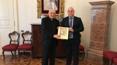 Incontro del console generale di Romania a Trieste con l’Arcivescovo Giampaolo Crepaldi