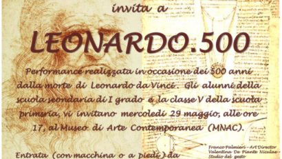 Leonardo.500, spettacolo della Scuola Italiana Aldo Moro di Bucarest