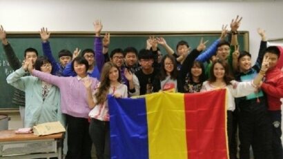 2016年1月26日：在中国留学的罗马尼亚学生