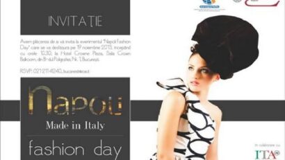 “Napoli Fashion Day” a Bucarest