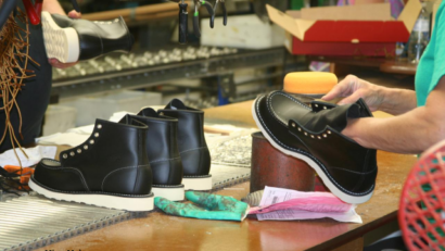 L’industrie roumaine de la chaussure.
