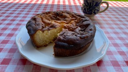 Osterklassiker: Käsekuchen in Hefeteig