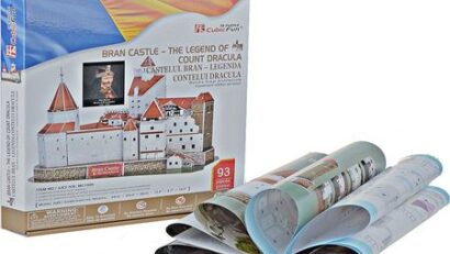 Puzzle 3D dedicato al Castello di Bran