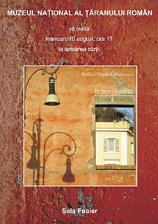 Presentazione del libro “Roma inedita”, di Rodica Fleşariu Marinescu Presentazione del libro “Roma inedita”, di Rodica Fleşariu Marinescu
